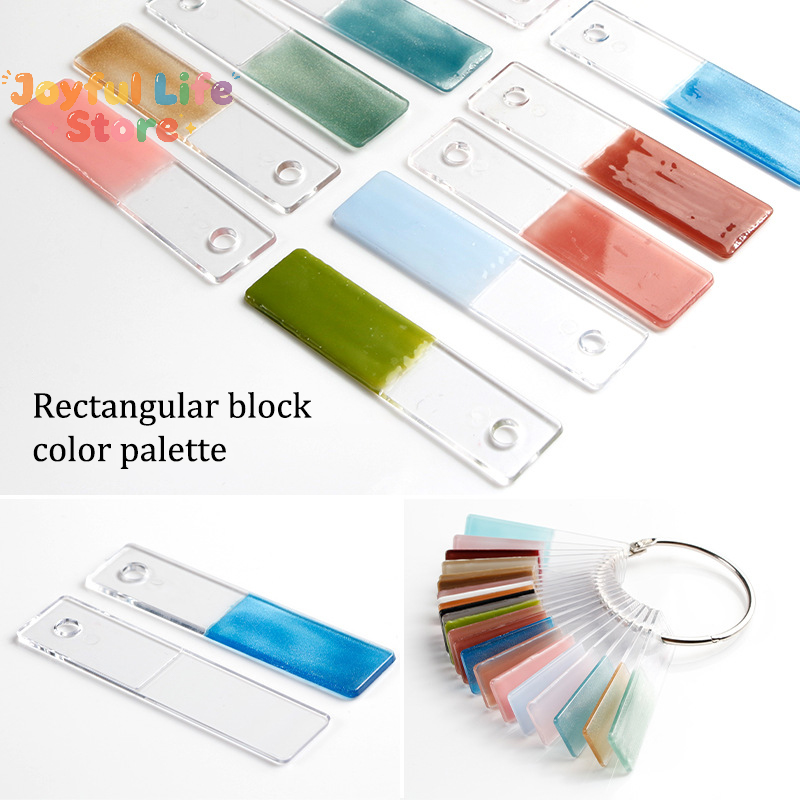 Furniture Hardware Nails - Rectangle Fake Nail Art Display Swatch