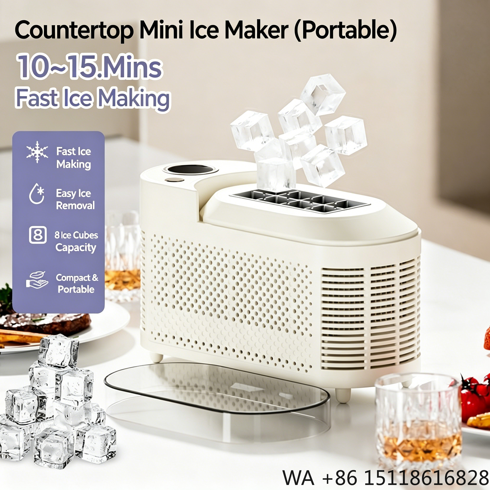 Home Furniture & Hardware Trading - Hot Sale Portable Ice Maker USB