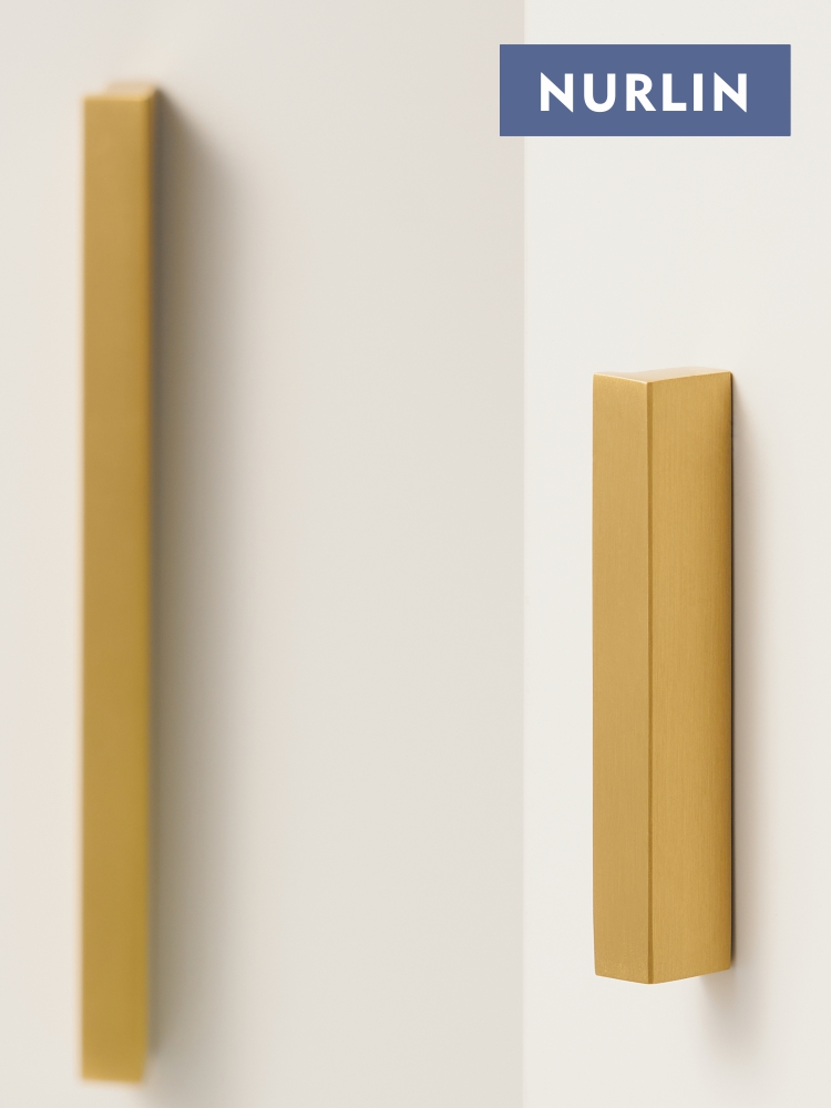Furniture Hardware Brass - Nurlin Solid Brass 32-1200mm 1.25 