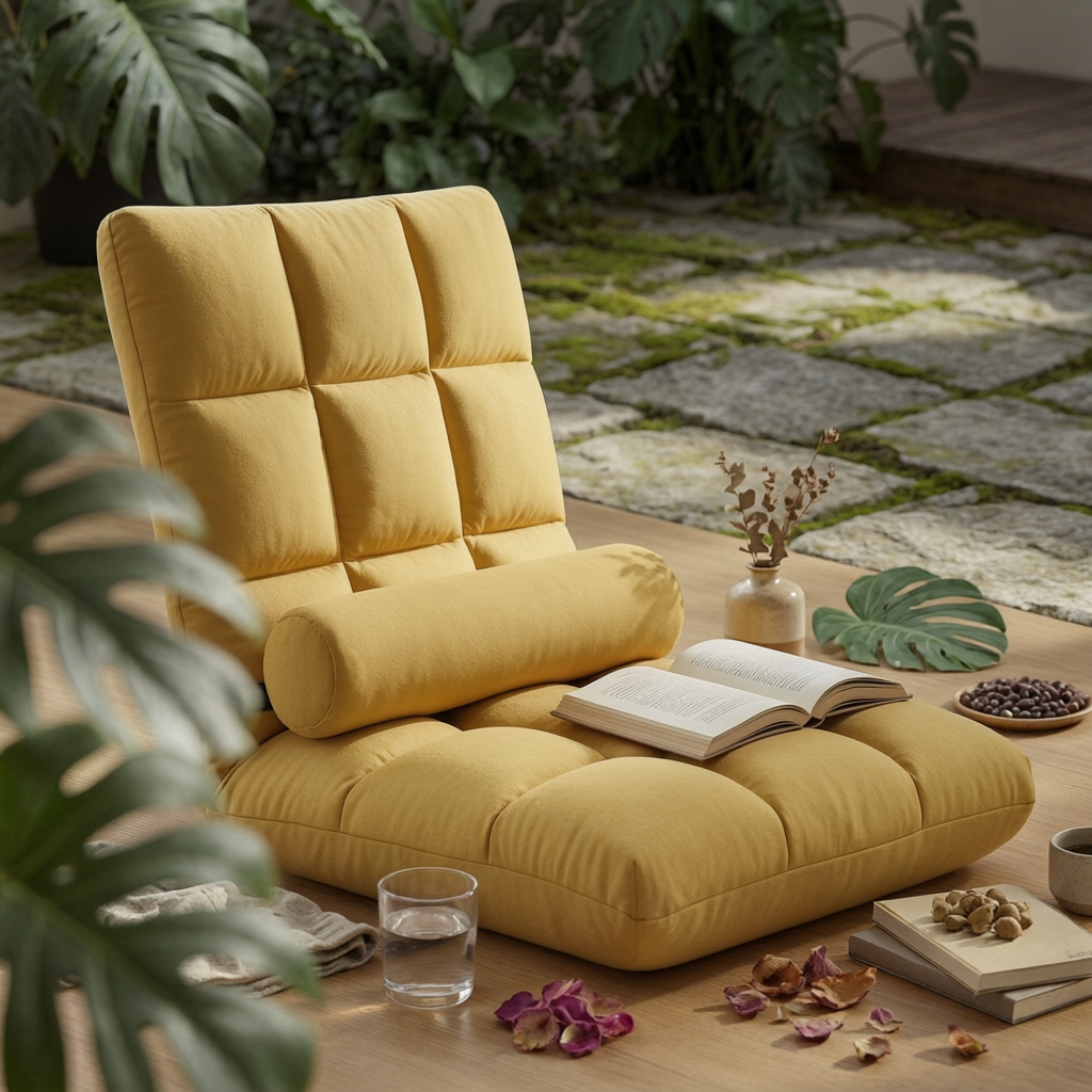 Padded Floor Lounge Chair Quil - Home Furniture & Hardware Trading recensie en prijs