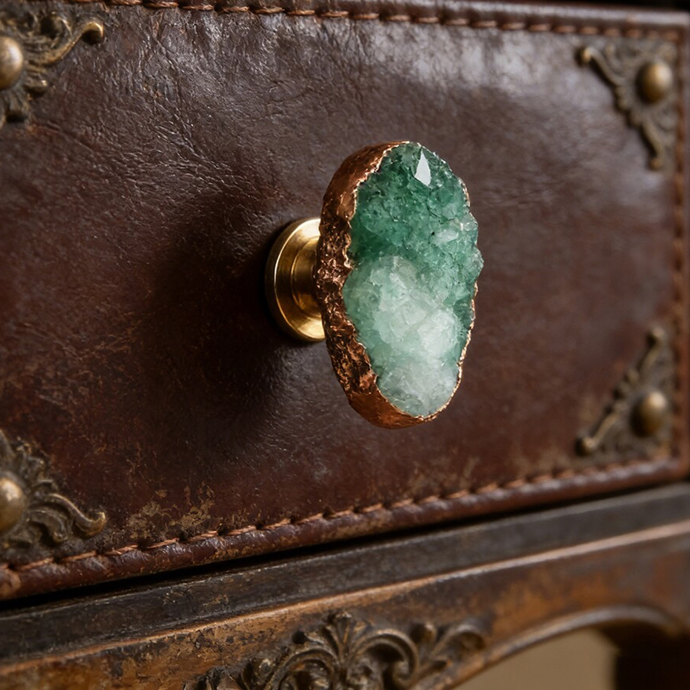 Natural White Crystal Tooth Pl - Furniture Hardware Brass recensie en prijs
