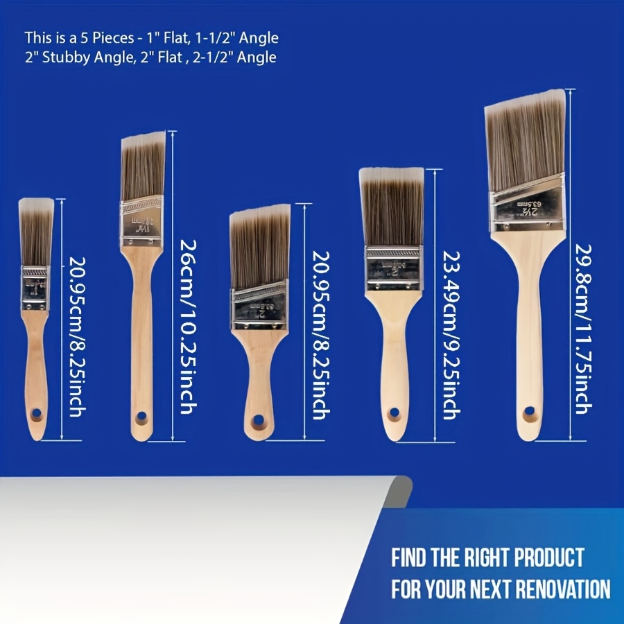 5Pcs High Quality Paint Brush  - Furniture Hardware Design recensie en prijs