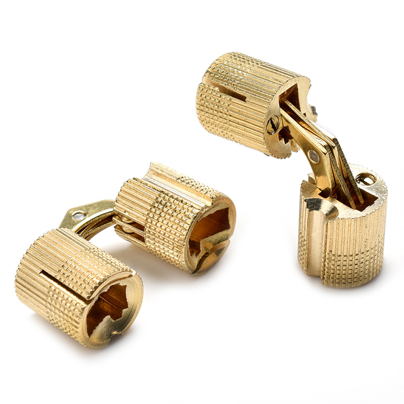 1/2 Piece 8-18mm Brass Hinge H - Furniture Hardware Brass recensie en prijs
