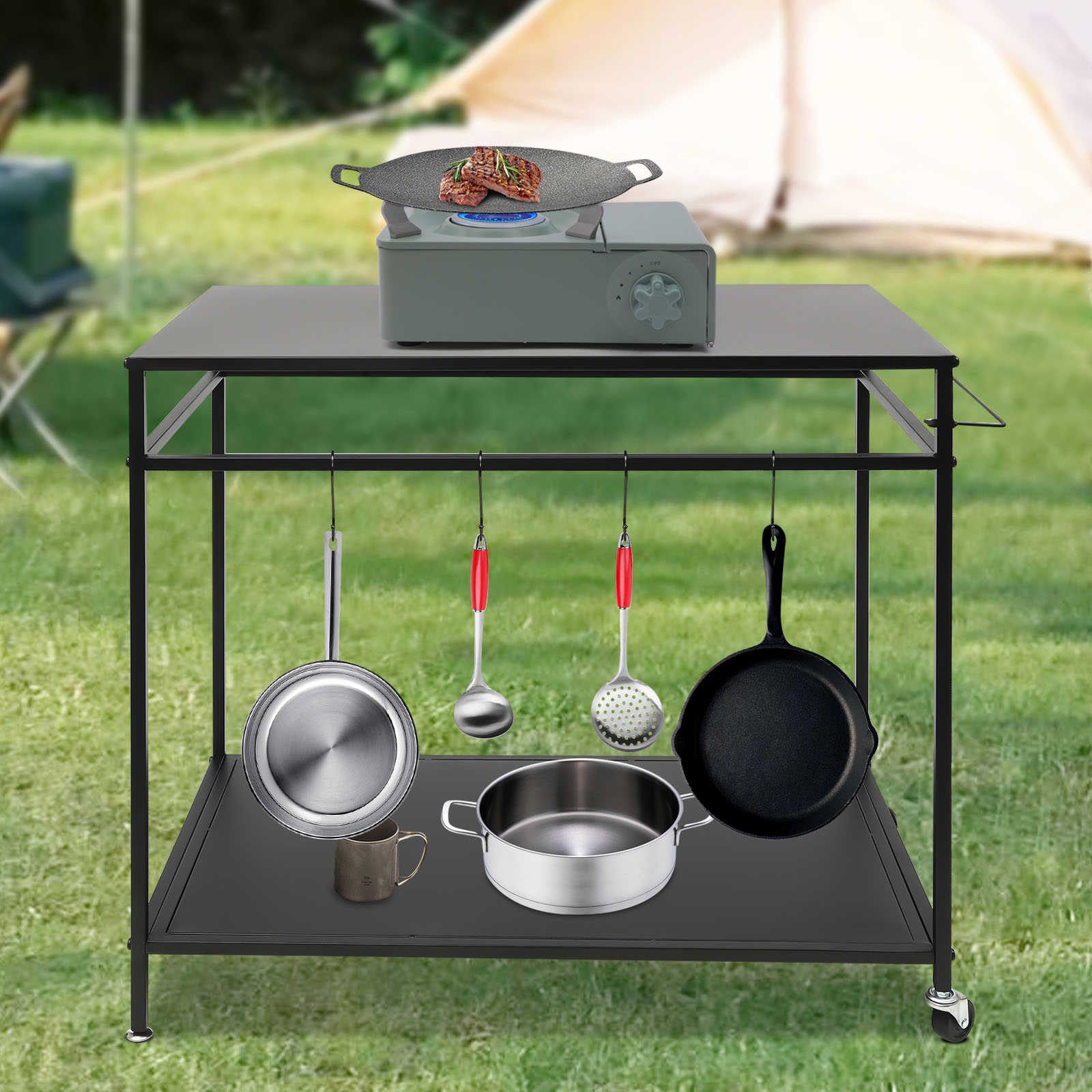 33.5*20in Double-Shelves Grill - Furniture Hardware Brass recensie en prijs