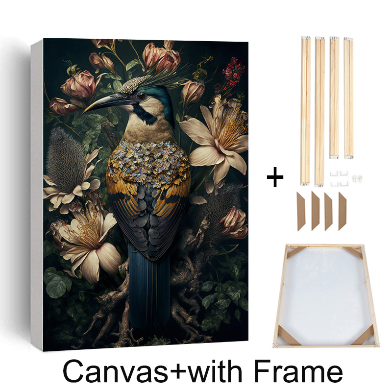 Retro Flower Bird Posters and  - Furniture Paradise & Hardware Ghaziabad Photos recensie en prijs