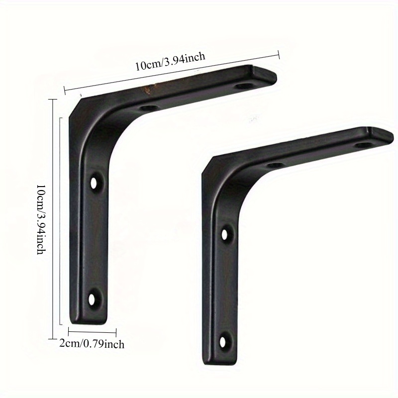 2pcs Heavy-Duty Iron Shelf Bra - Furniture Hardware Decorative recensie en prijs