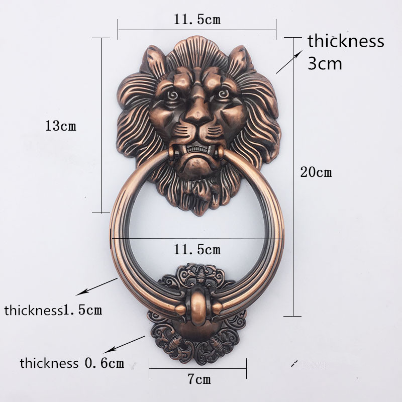 Antique Bronze Lion Head Handl - Furniture Hardware Decorative recensie en prijs