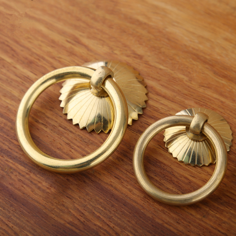 Vintage Brass Cabinet Ring Kno - Furniture Hardware Decorative recensie en prijs
