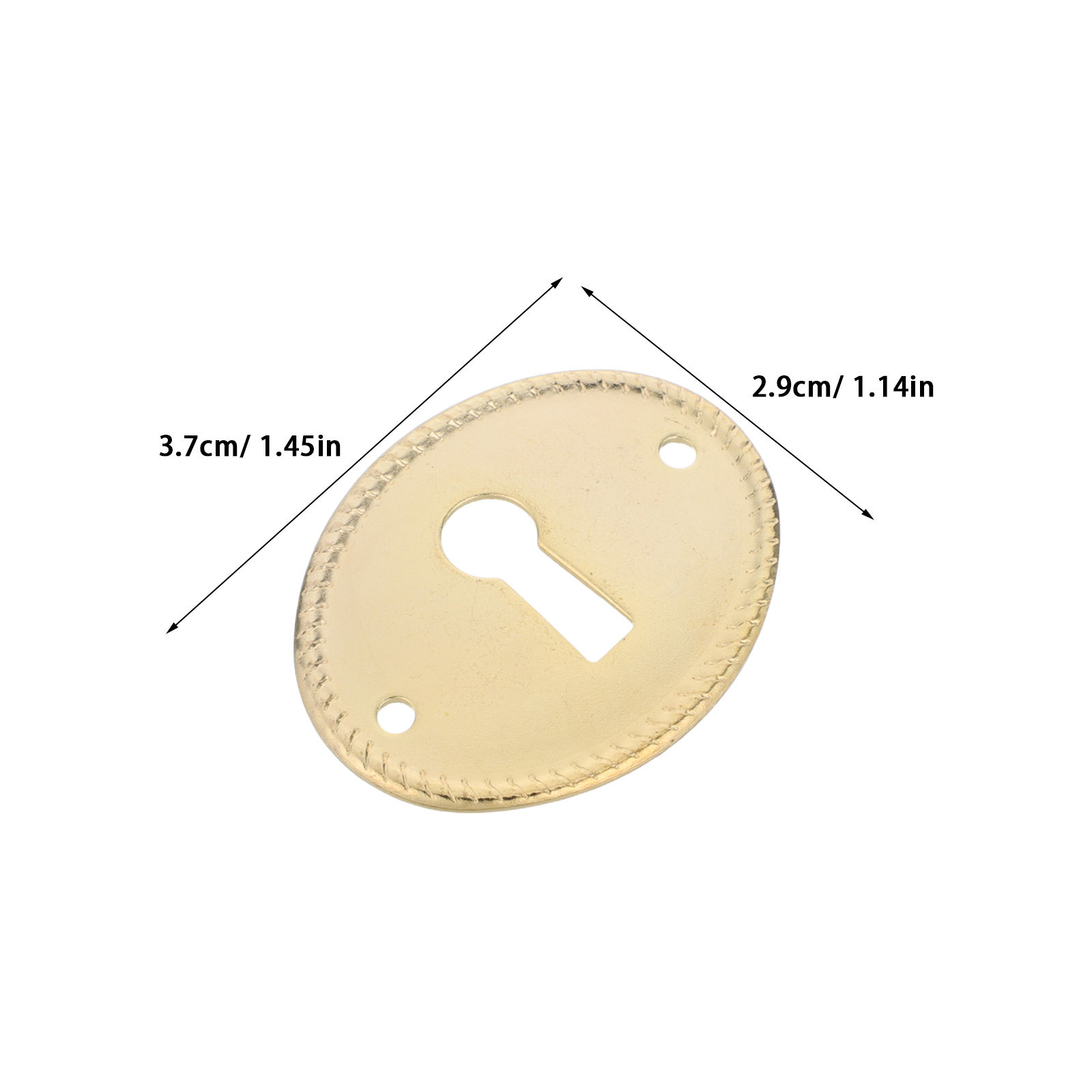 20Pcs Vintage Oval Keyhole Cov - Furniture Hardware Decorative recensie en prijs