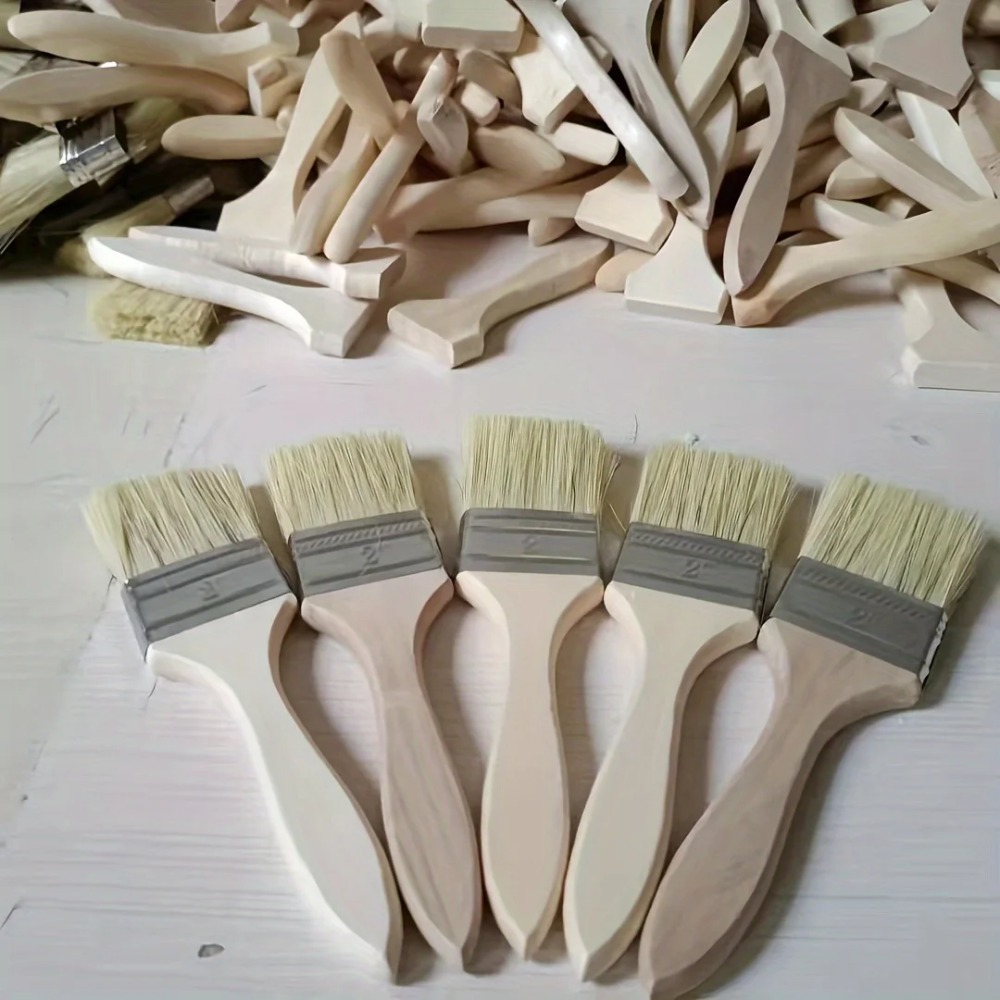 Wooden Paint Brush Set with Er - Furniture Hardware Design recensie en prijs