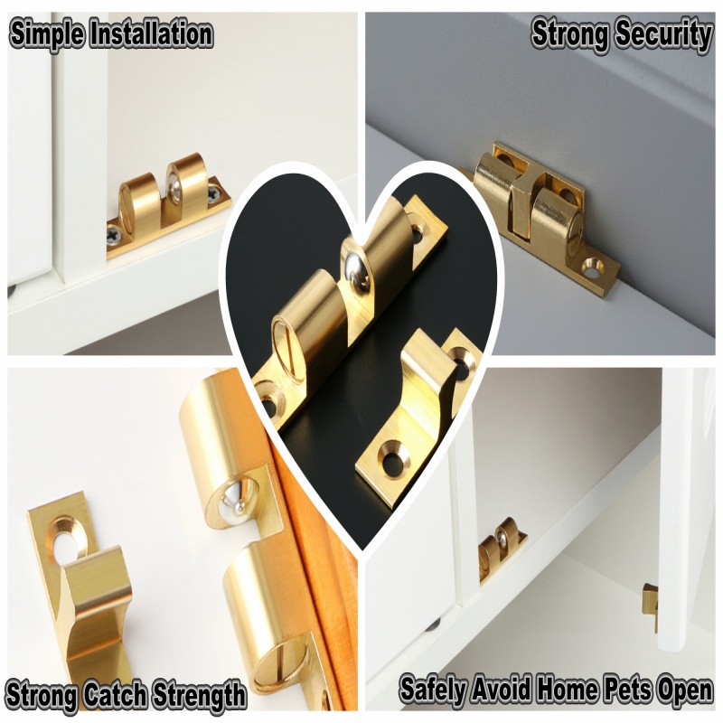 3/6pcs Cabinet Closet Door Bal - Furniture Hardware Brass recensie en prijs