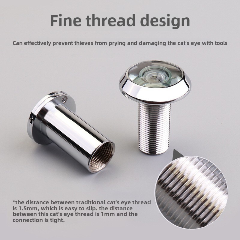 1 PCS 220 Degree Door Viewer H - Furniture Hardware Brass recensie en prijs