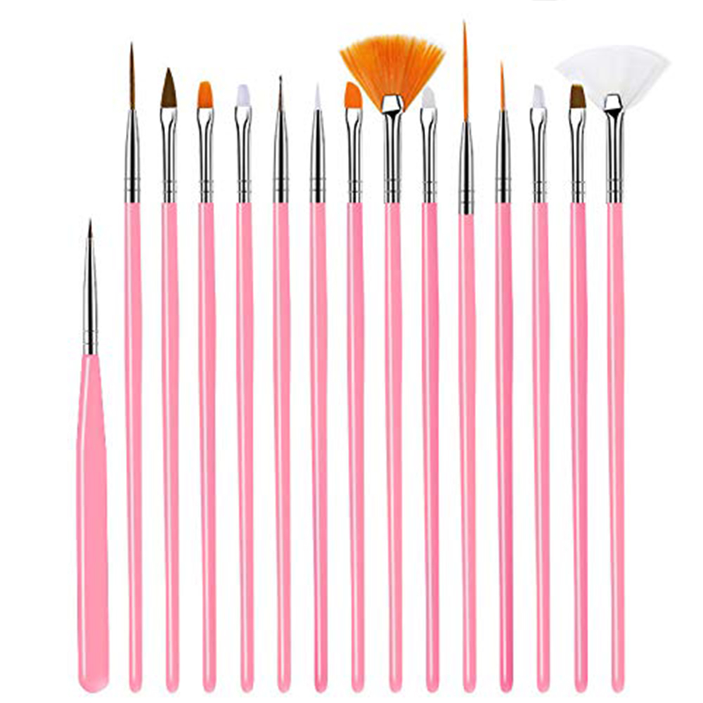 LINMANDA 15 Pink Nail Art Brus - Furniture Hardware Nails recensie en prijs