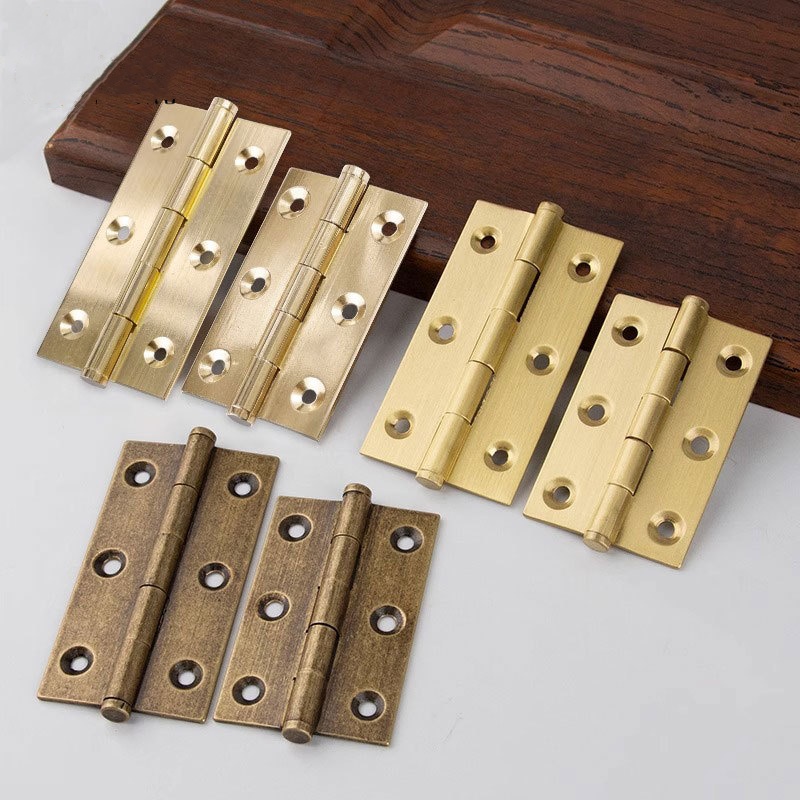 4Pcs Antique Brass Door Hinges - Furniture Hardware Brass recensie en prijs