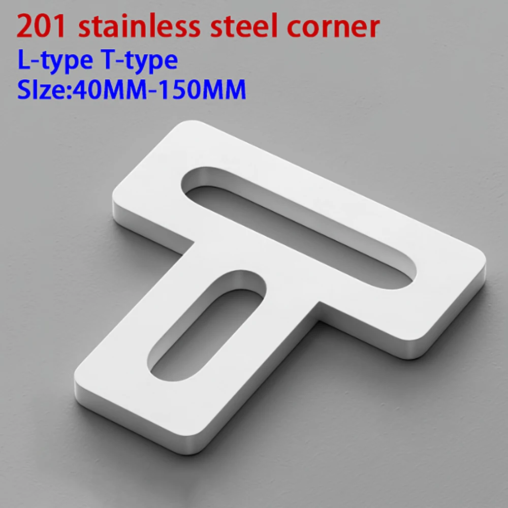 White Stainless Steel L/T Type - Furniture Hardware Types recensie en prijs