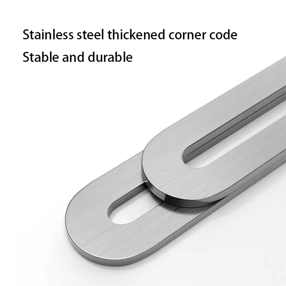 White Stainless Steel L/T Type - Furniture Hardware Types recensie en prijs