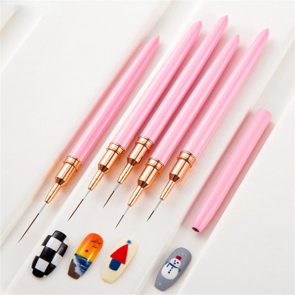 5pc/1set Nail Art Liner Brushe - Furniture Hardware Nails recensie en prijs