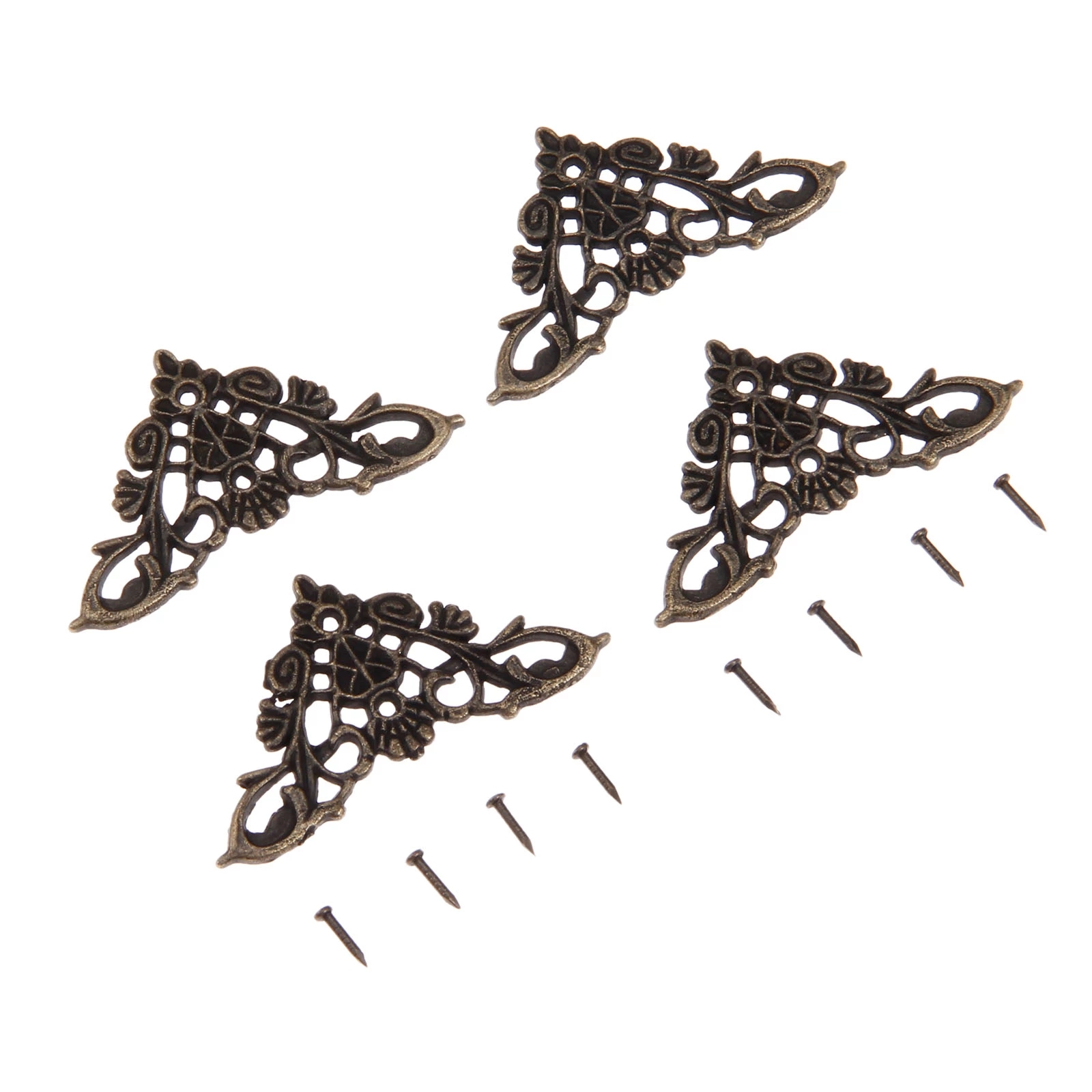 12pcs Antique Corner Brackets  - Furniture Hardware Decorative recensie en prijs