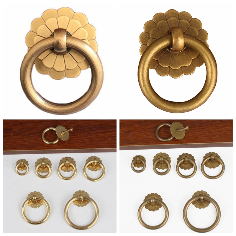 Antique Brass Cabinet Ring Kno - Furniture Hardware Decorative recensie en prijs