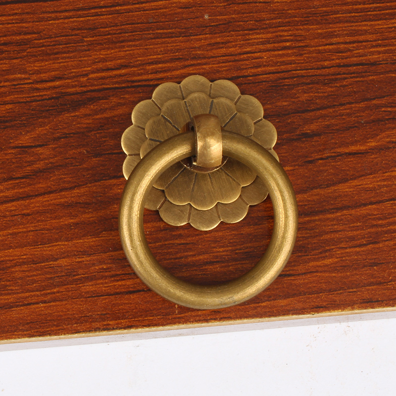 Antique Brass Cabinet Ring Kno - Furniture Hardware Decorative recensie en prijs
