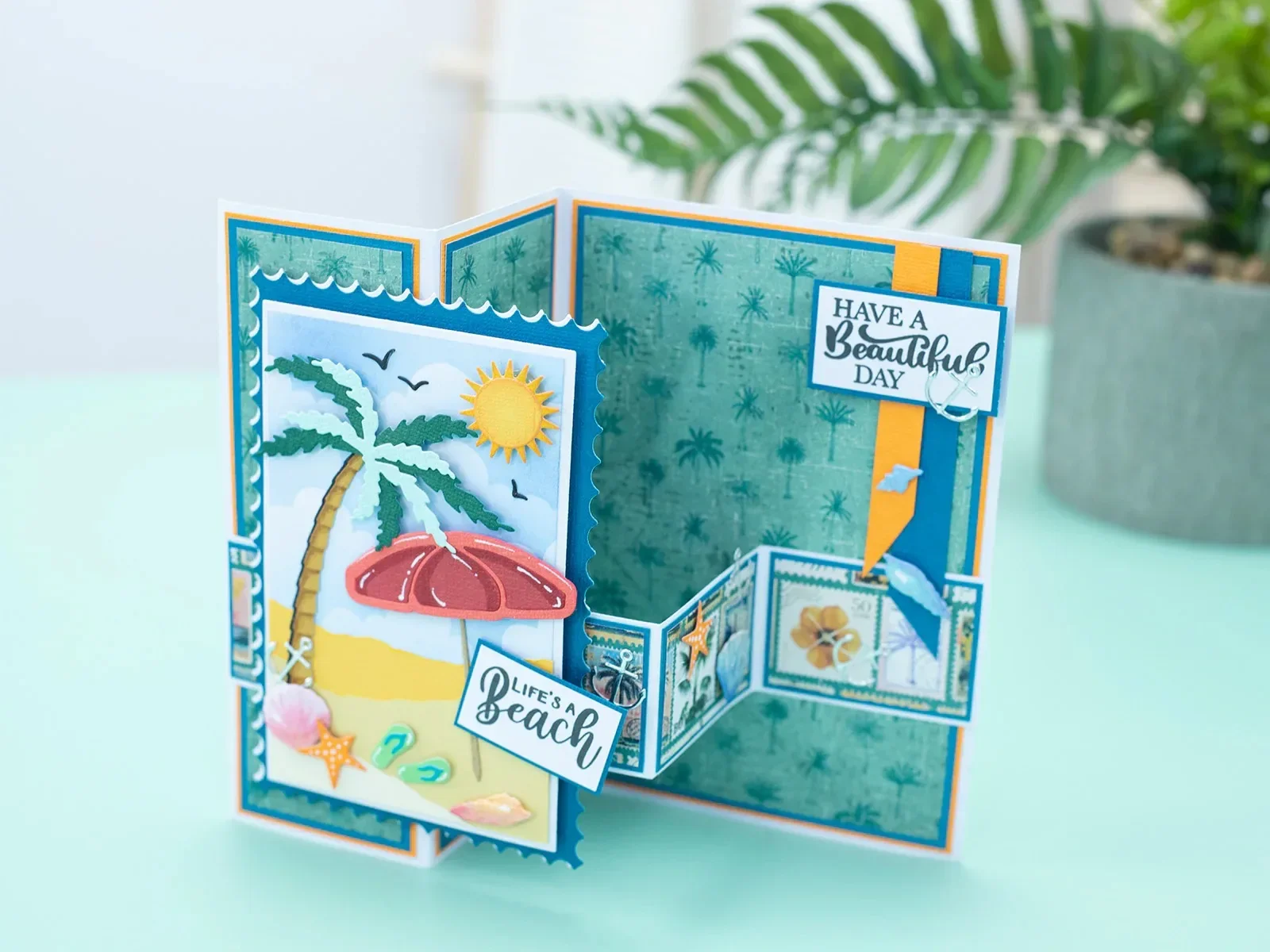 Island Paradise Scene Stamp Se - Furniture Paradise & Hardware Ghaziabad Photos recensie en prijs