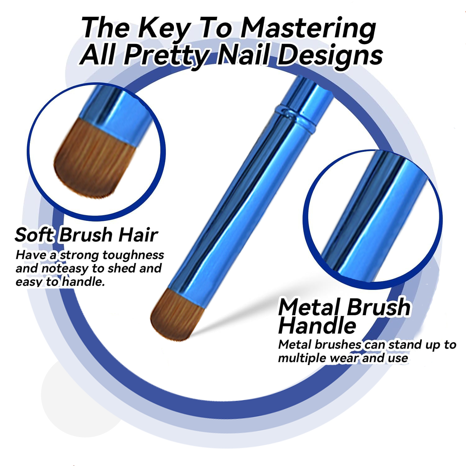 Kolinsky French Nail Art Brush - Furniture Hardware Nails recensie en prijs