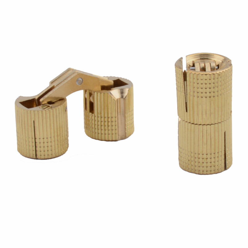 2pcs Copper Barrel Hinges Cyli - Furniture Hardware Brass recensie en prijs