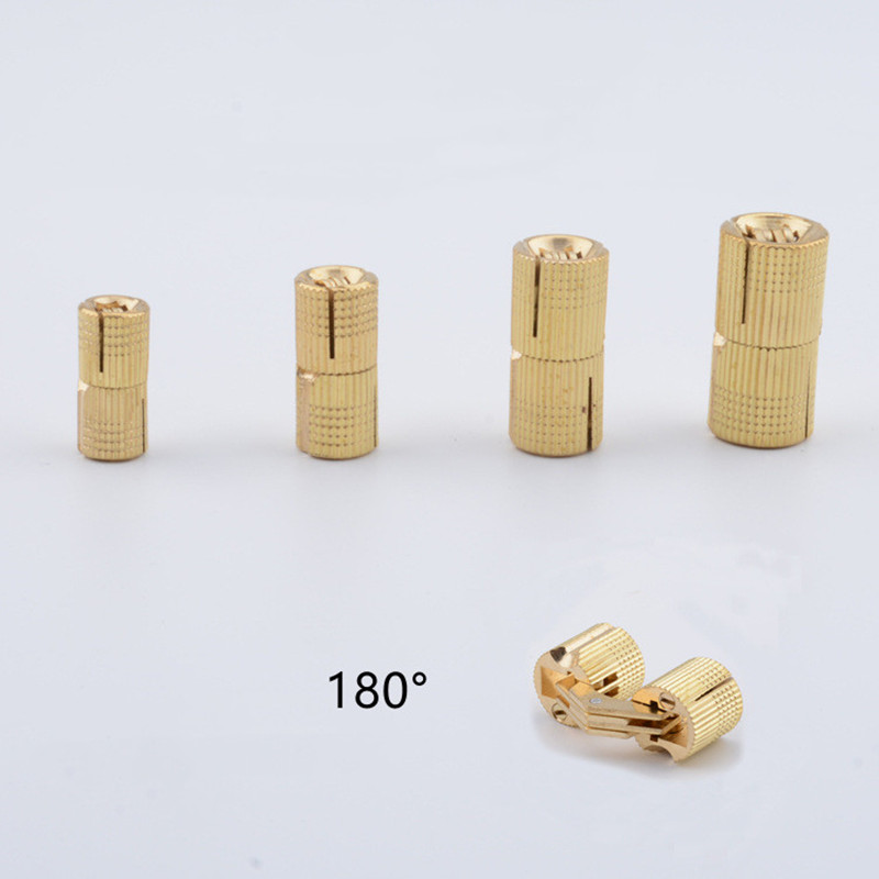 2pcs Copper Barrel Hinges Cyli - Furniture Hardware Brass recensie en prijs