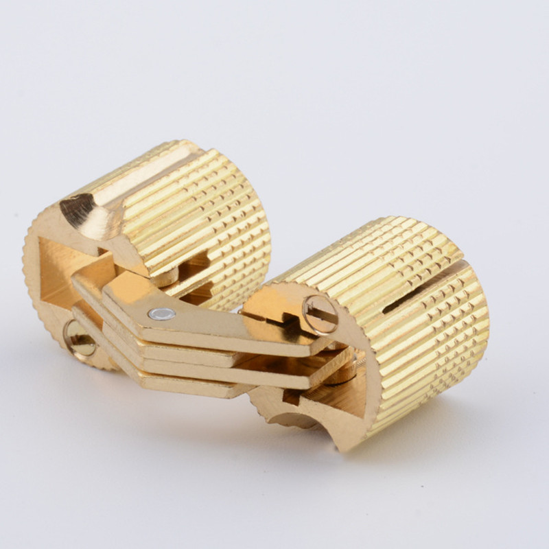 2pcs Copper Barrel Hinges Cyli - Furniture Hardware Brass recensie en prijs