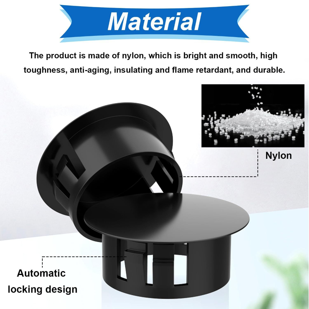 135pcs Black Cover Screw-type  - Furniture Hardware Types recensie en prijs