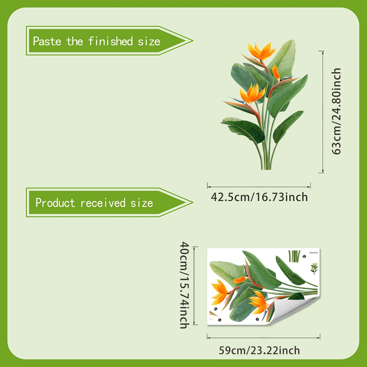 1 Piece of Jungle Leaf Wall St - Furniture Paradise & Hardware Ghaziabad Photos recensie en prijs