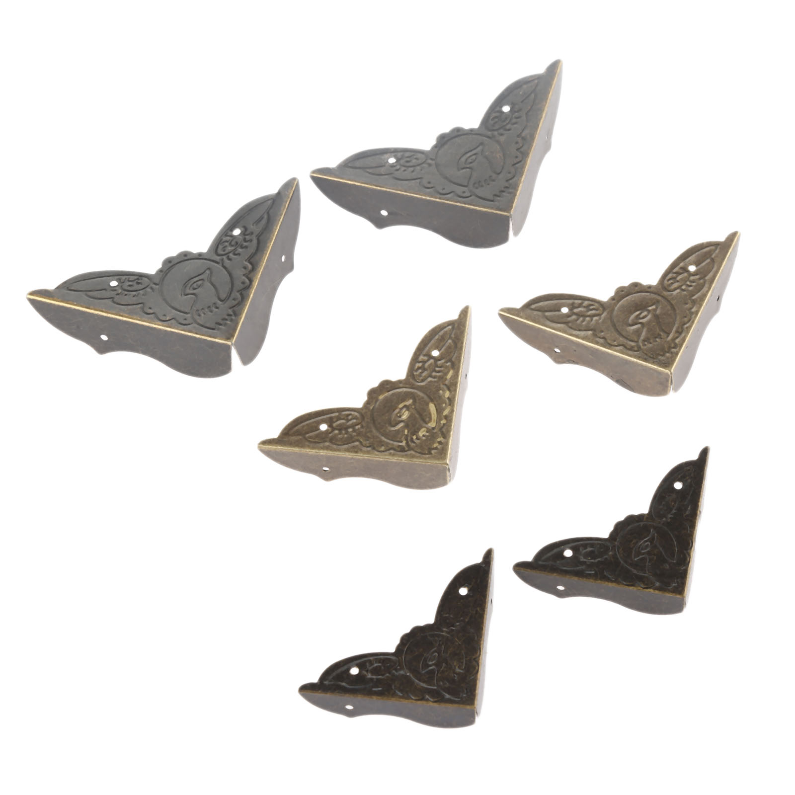 4Pcs Antique Brass Corner Brac - Furniture Hardware Brass recensie en prijs