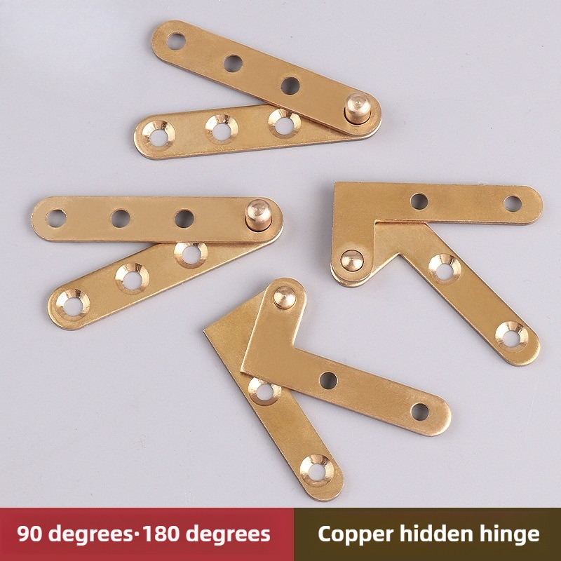 Pivot Hinge Copper 90/180 Degr - Furniture Hardware Brass recensie en prijs