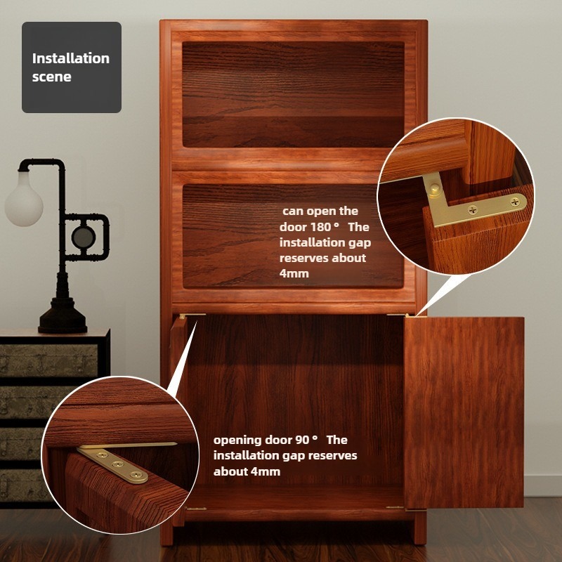 Pivot Hinge Copper 90/180 Degr - Furniture Hardware Brass recensie en prijs