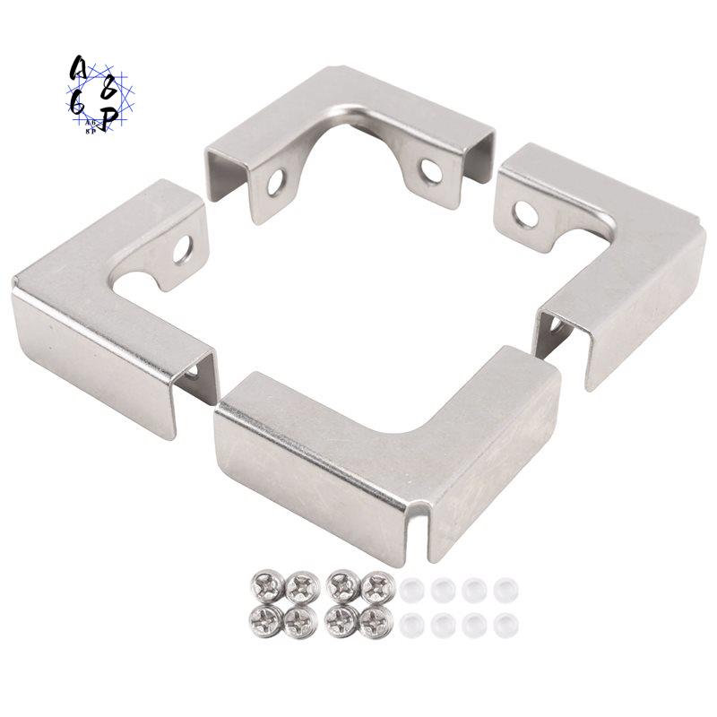 A68P-4Pcs L Type Glass Fixing  - Furniture Hardware Types recensie en prijs
