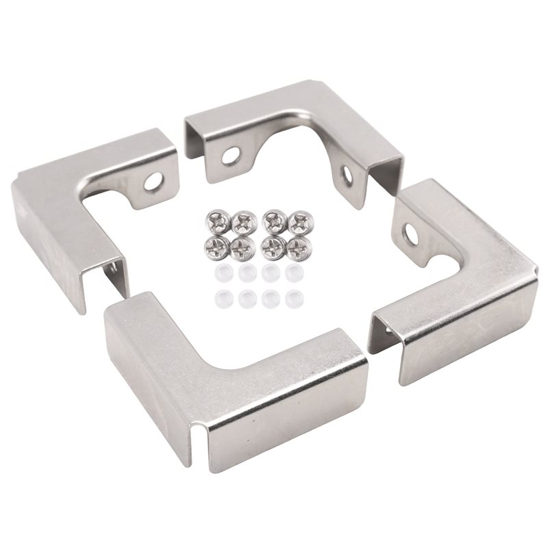 A68P-4Pcs L Type Glass Fixing  - Furniture Hardware Types recensie en prijs