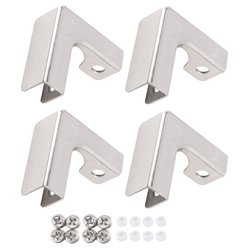 A68P-4Pcs L Type Glass Fixing  - Furniture Hardware Types recensie en prijs