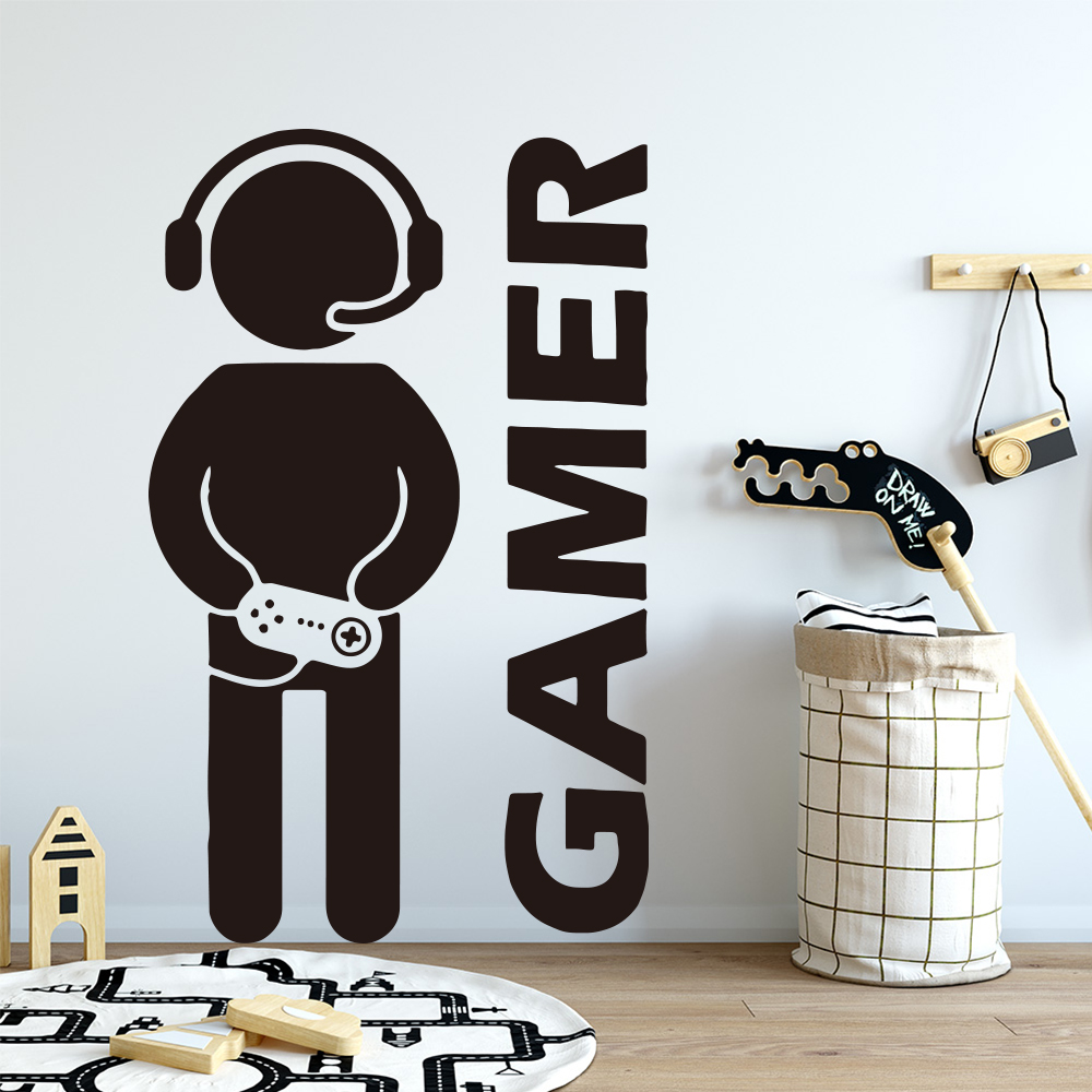 1pc Gamer Wall Art Decal For K - Furniture Hardware Design recensie en prijs